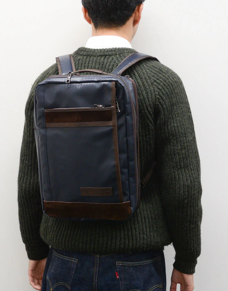 Density -Herrinbone Coating- 2WAYバックパック S No.01399-HC - Image 10