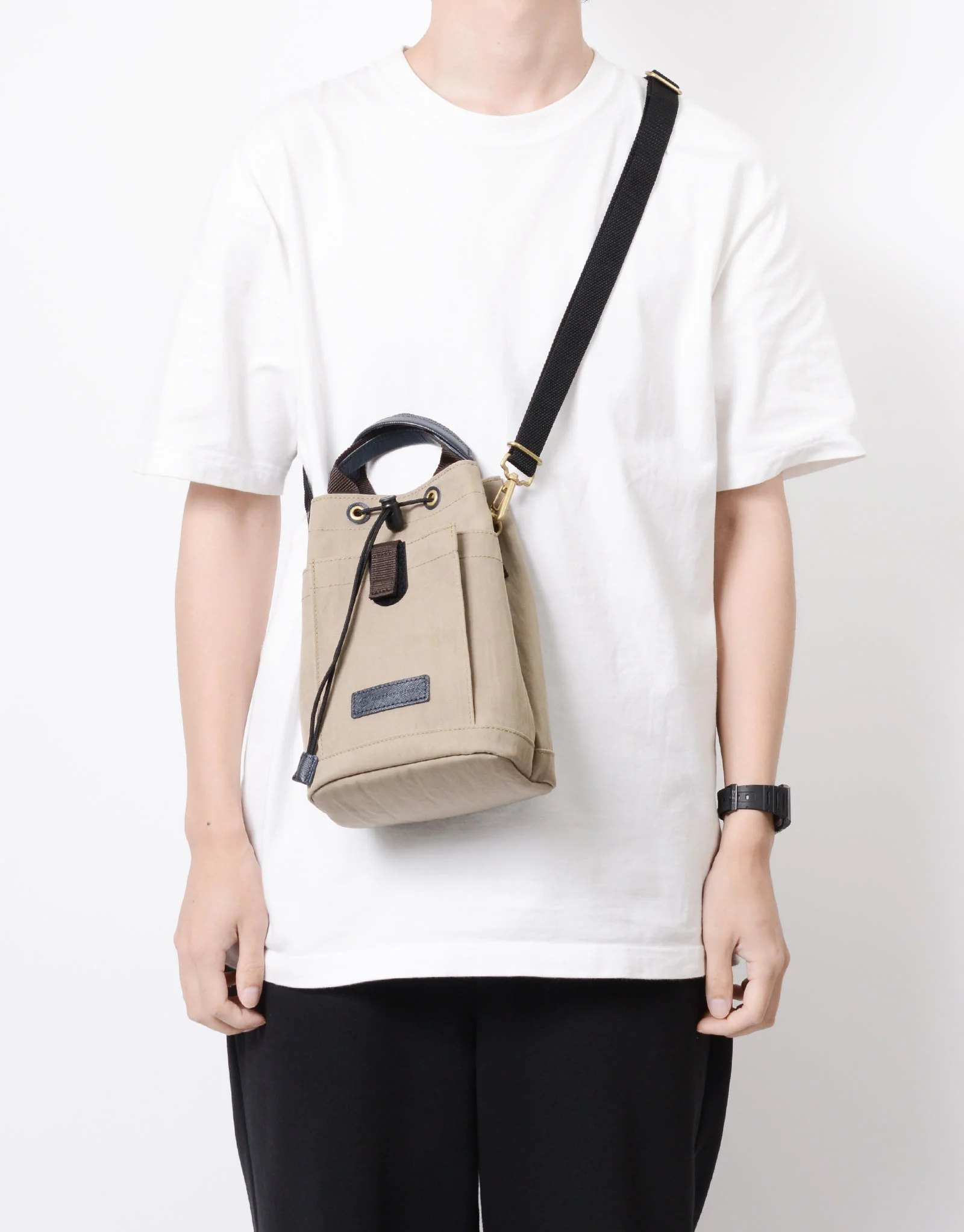 Link ドローストリングショルダーバッグ No.02356-v2 - Image 14