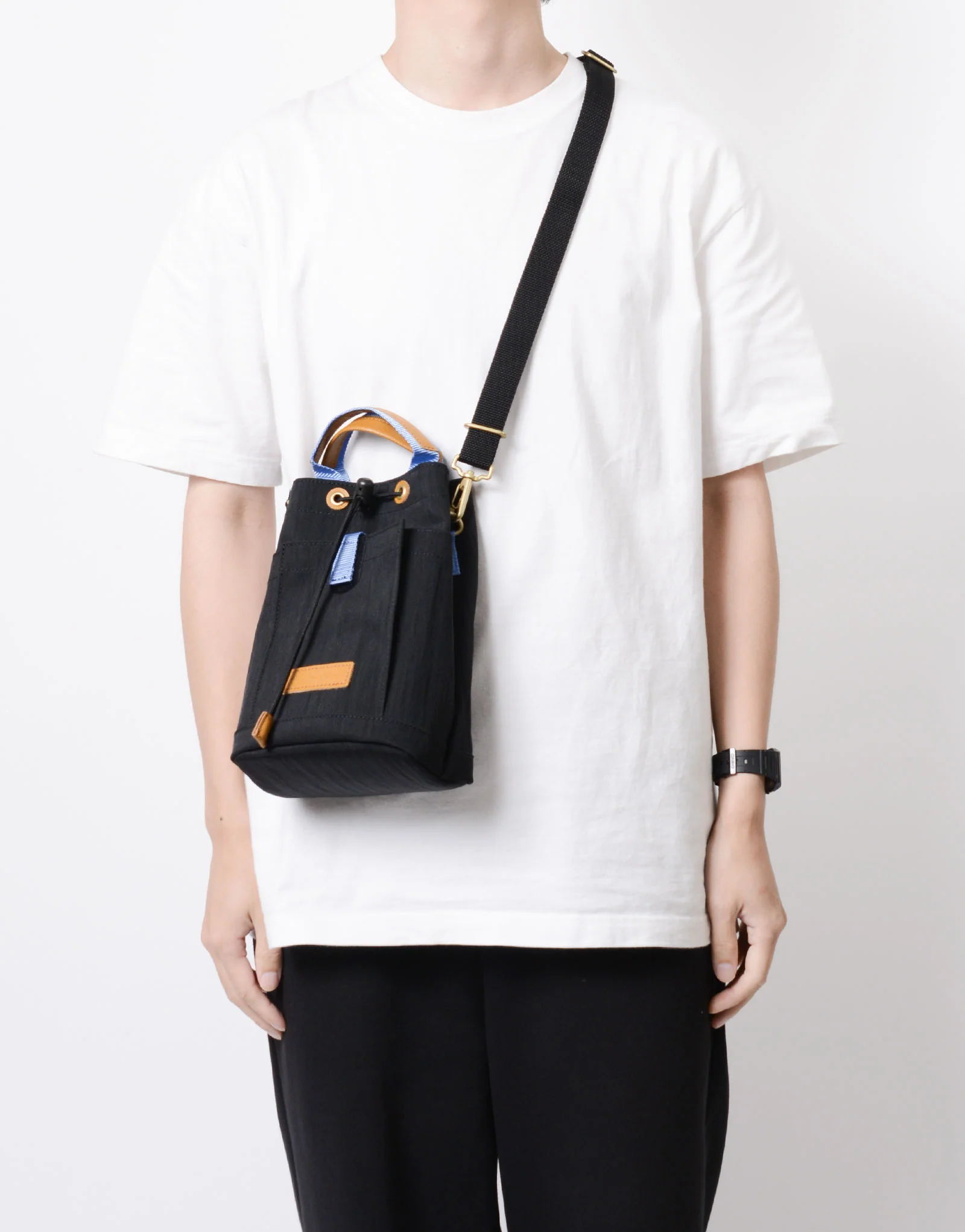 Link ドローストリングショルダーバッグ No.02356-v2 - Image 6
