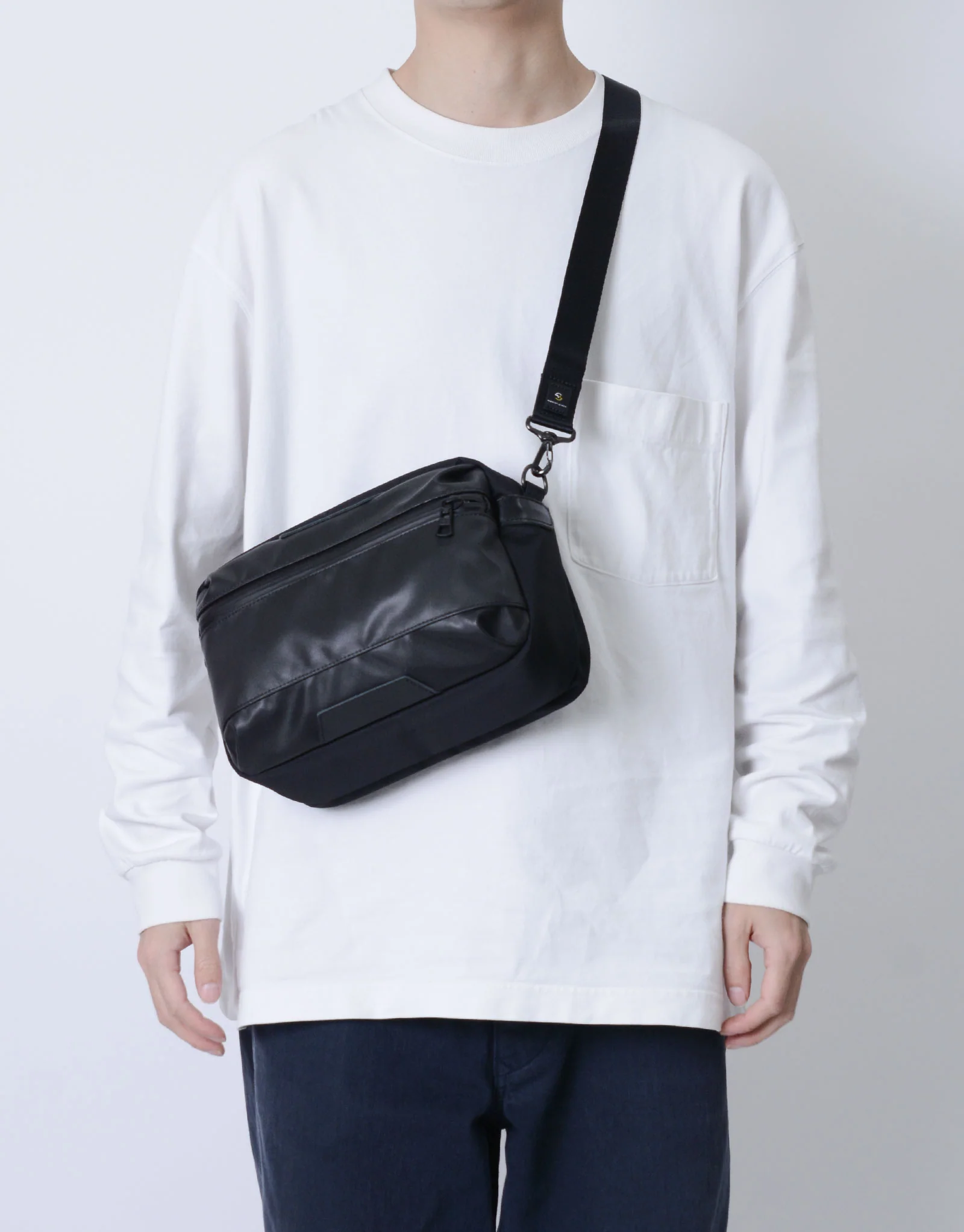 Progress Coating ver. ショルダーバッグ/二層 S No.02408-sc - Image 2