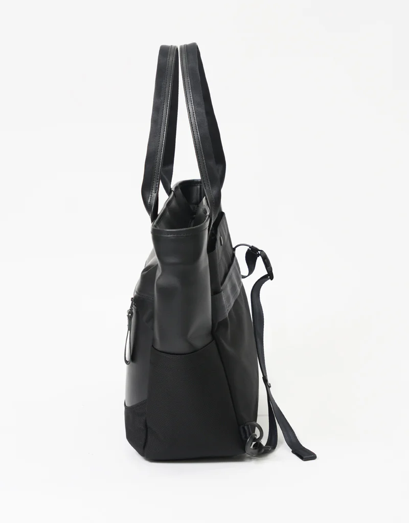 Slick leather ver. トートバッグ No.02483-l - Image 4