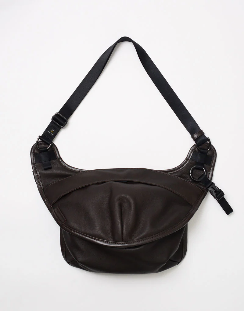 face leather ver. スリングバッグ No.02870-L - Image 7