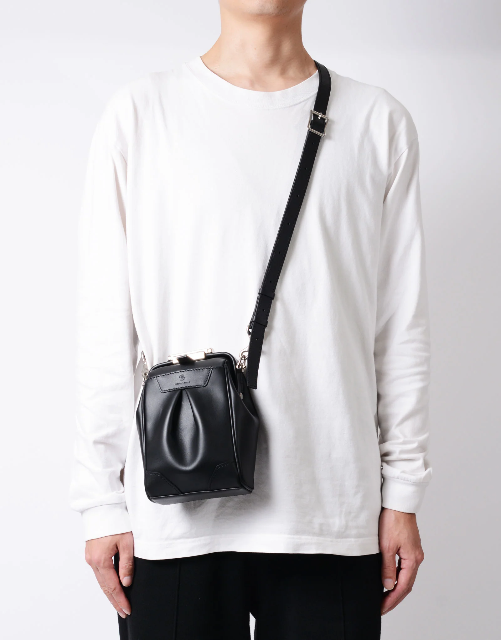 Tact leather ver. マイクロショルダーバッグ No.04027-l - Image 8