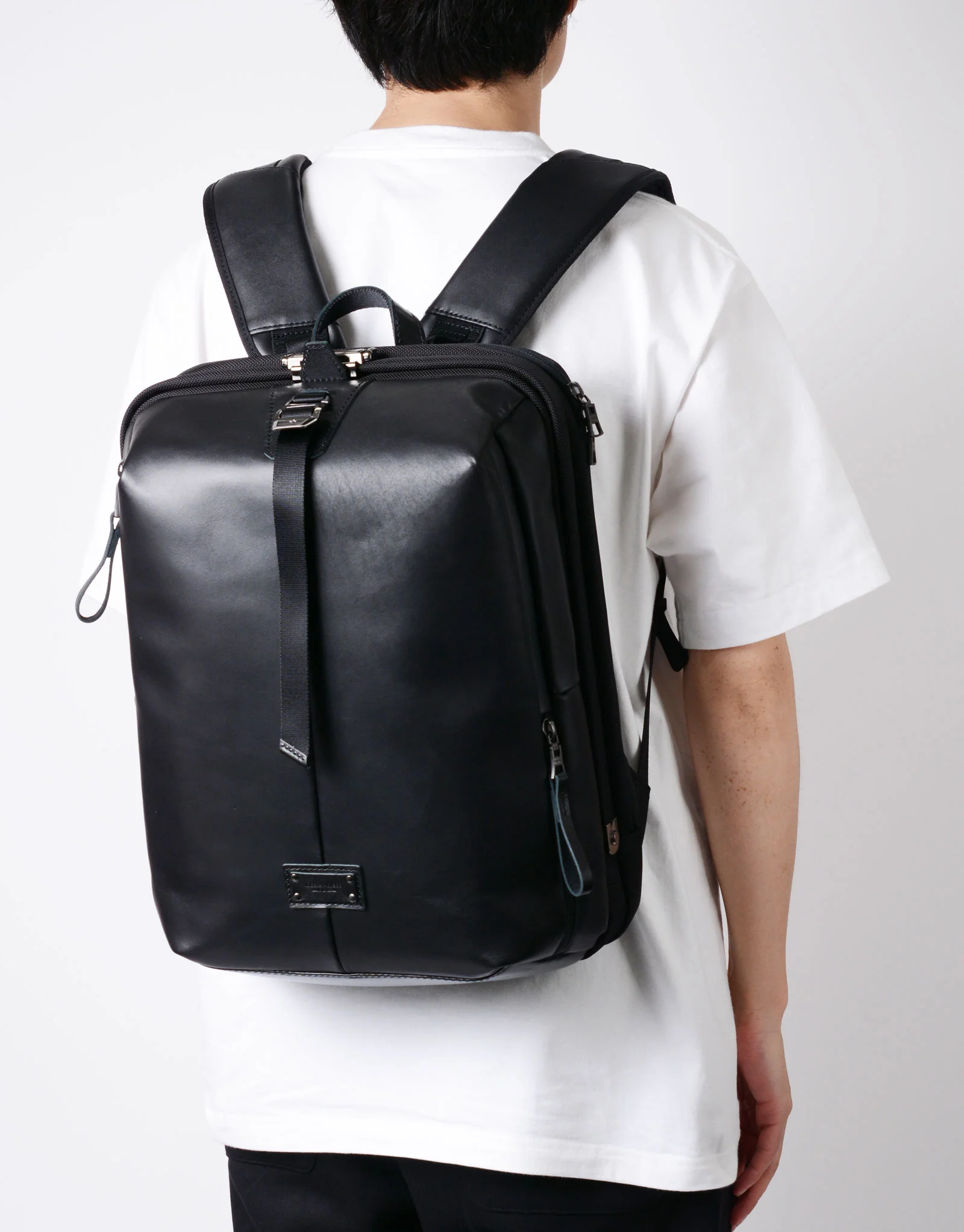 Bump leather ver. バックパックM No.04071-l - Image 8