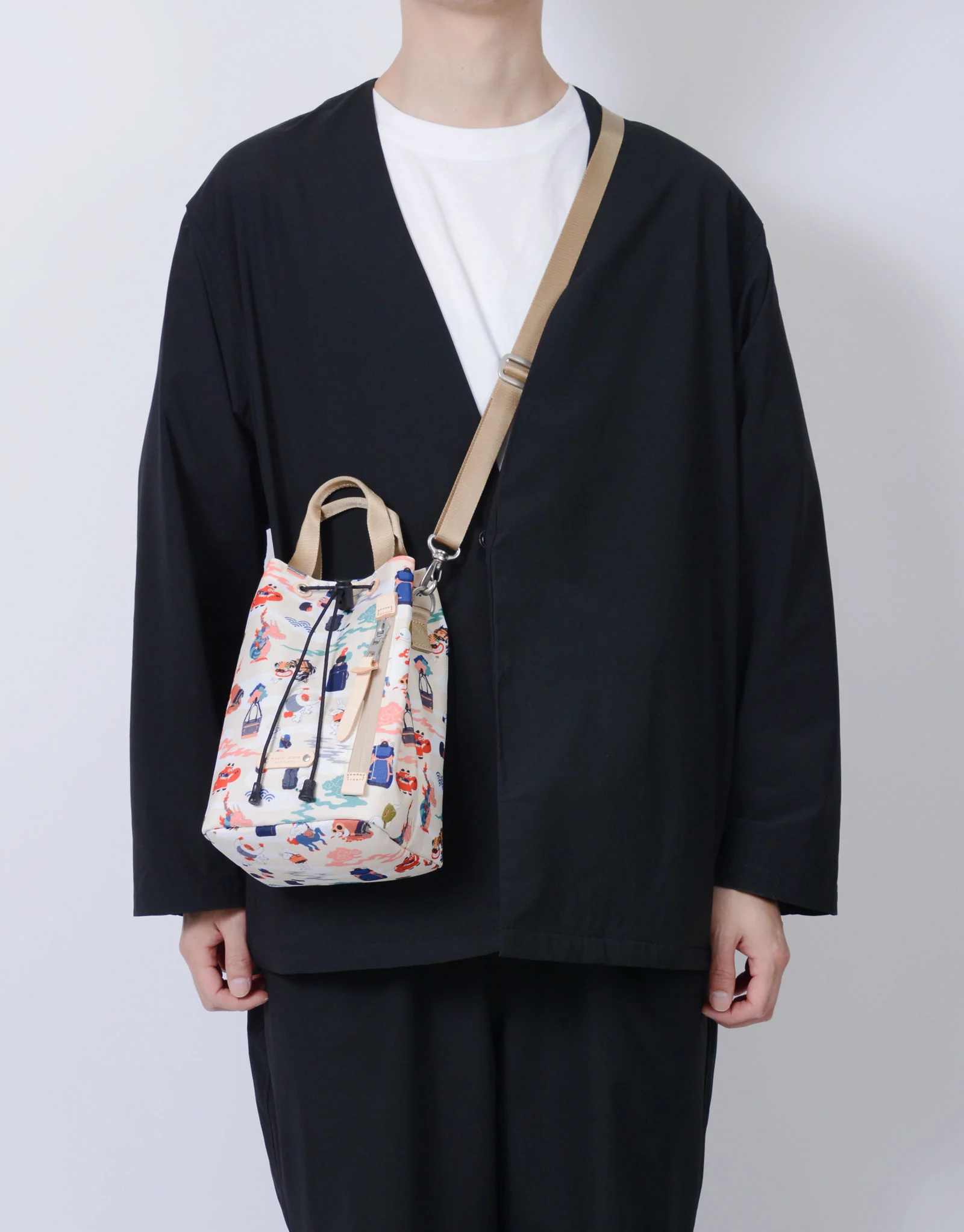 ムネアツシ × master-piece ドローストリングショルダーバッグ No.289164 - Image 2