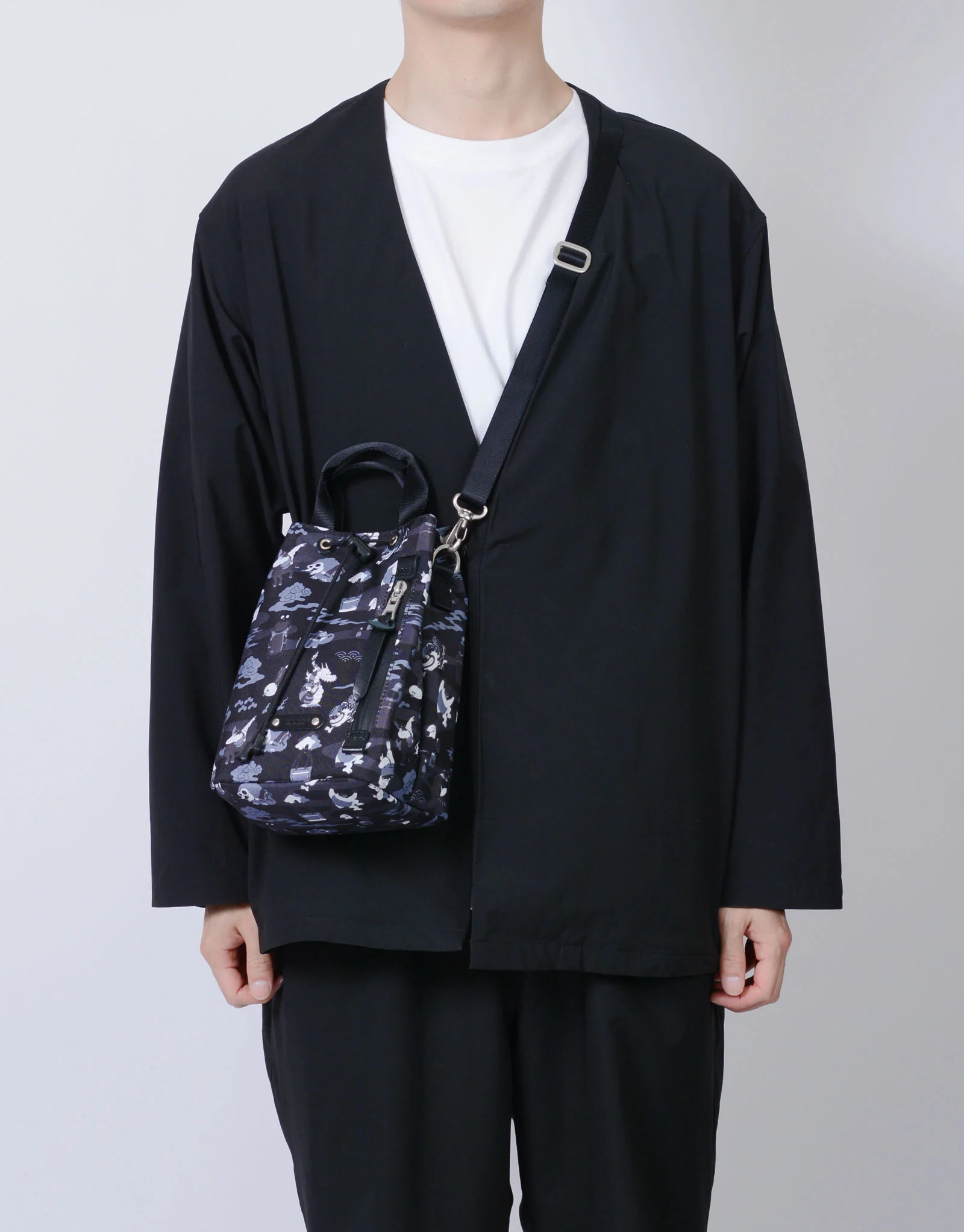 ムネアツシ × master-piece ドローストリングショルダーバッグ No.289164 - Image 7
